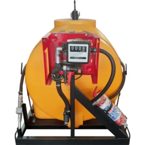 1000l Diesel bowser 40lpm-12v-exec horizontal unit