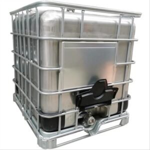Framed 1000 litre stainless steel IBC tanks | Packaging Land