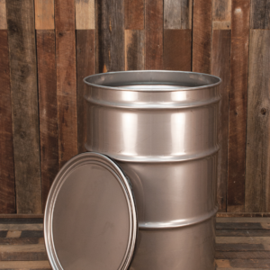 Used 210L Open Top Stainless Steel Drums | Packaging Land